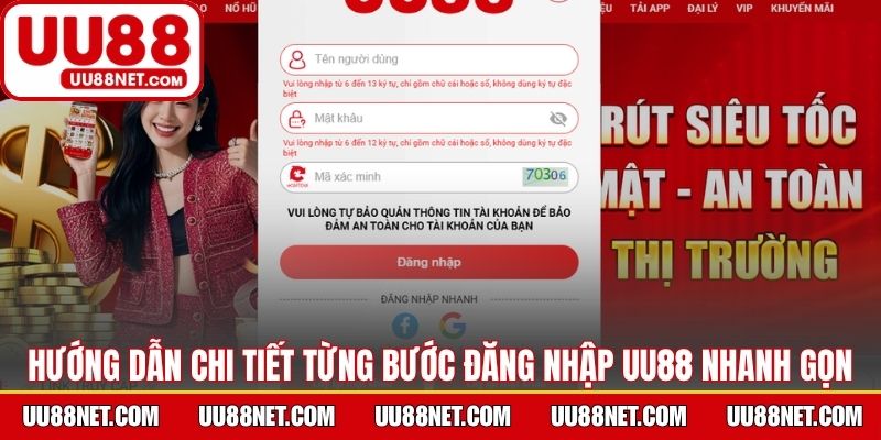 Hướng dẫn chi tiết từng bước đăng nhập UU88 nhanh gọn
