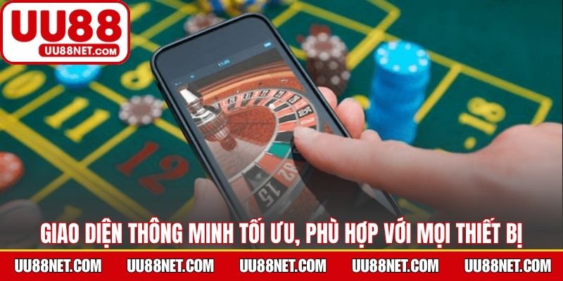 Giao diện thông minh tối ưu, phù hợp với mọi thiết bị